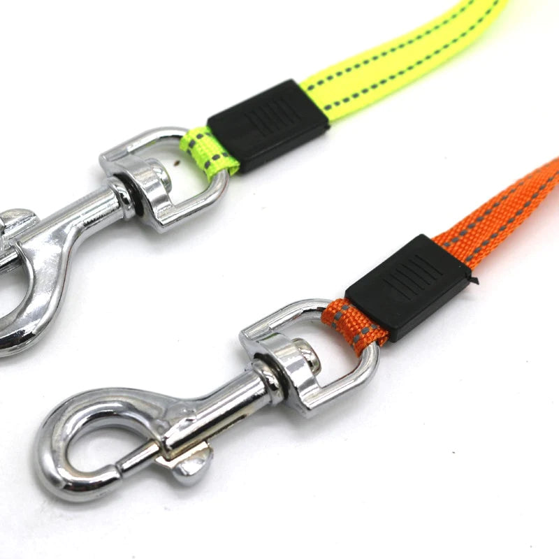Laisse rétractable pour animaux de compagnie avec lumière