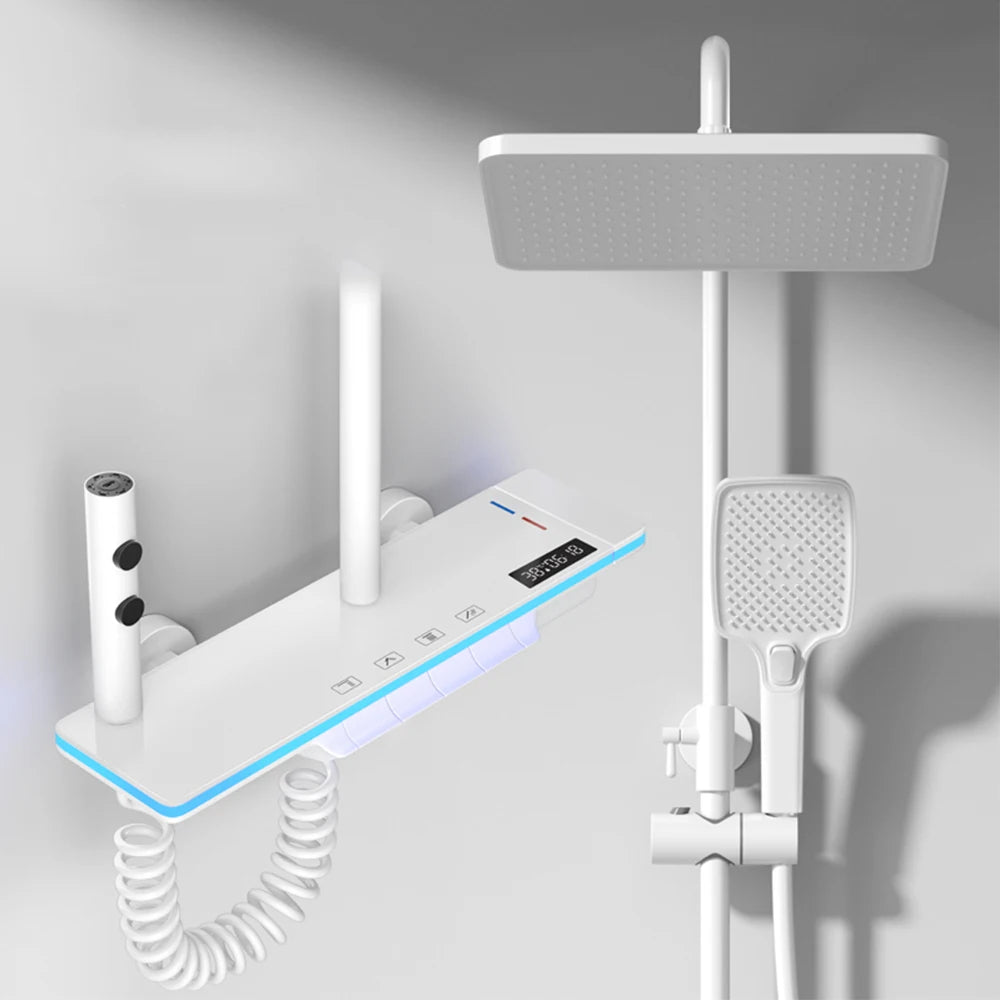 Conjunto de sistema de termostato para ducha de lujo
