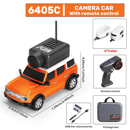 Mini coche RC con cámara FPV