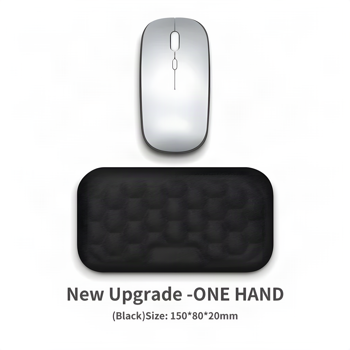 Memory Foam Keyboard and Mouse Wrist Rests