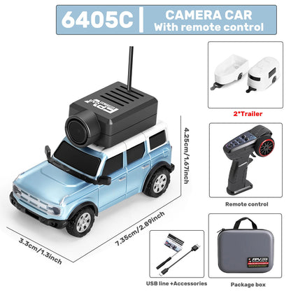 Mini coche RC con cámara FPV