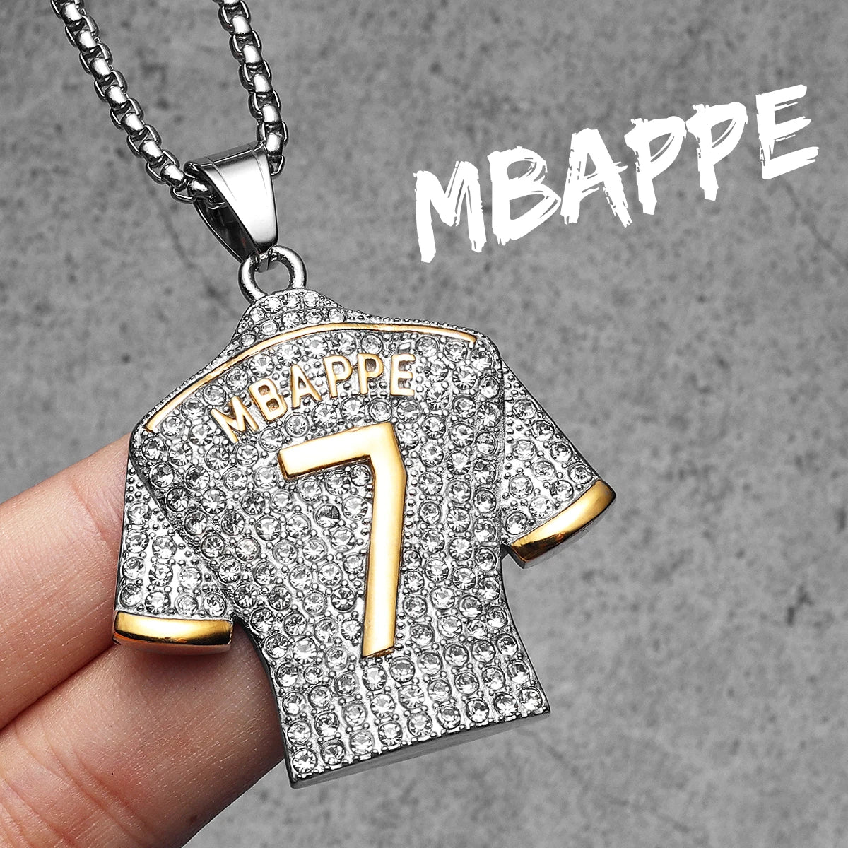 Football(soccer) Jersey Pendant Necklace – Player-Inspired Sports Jewelry