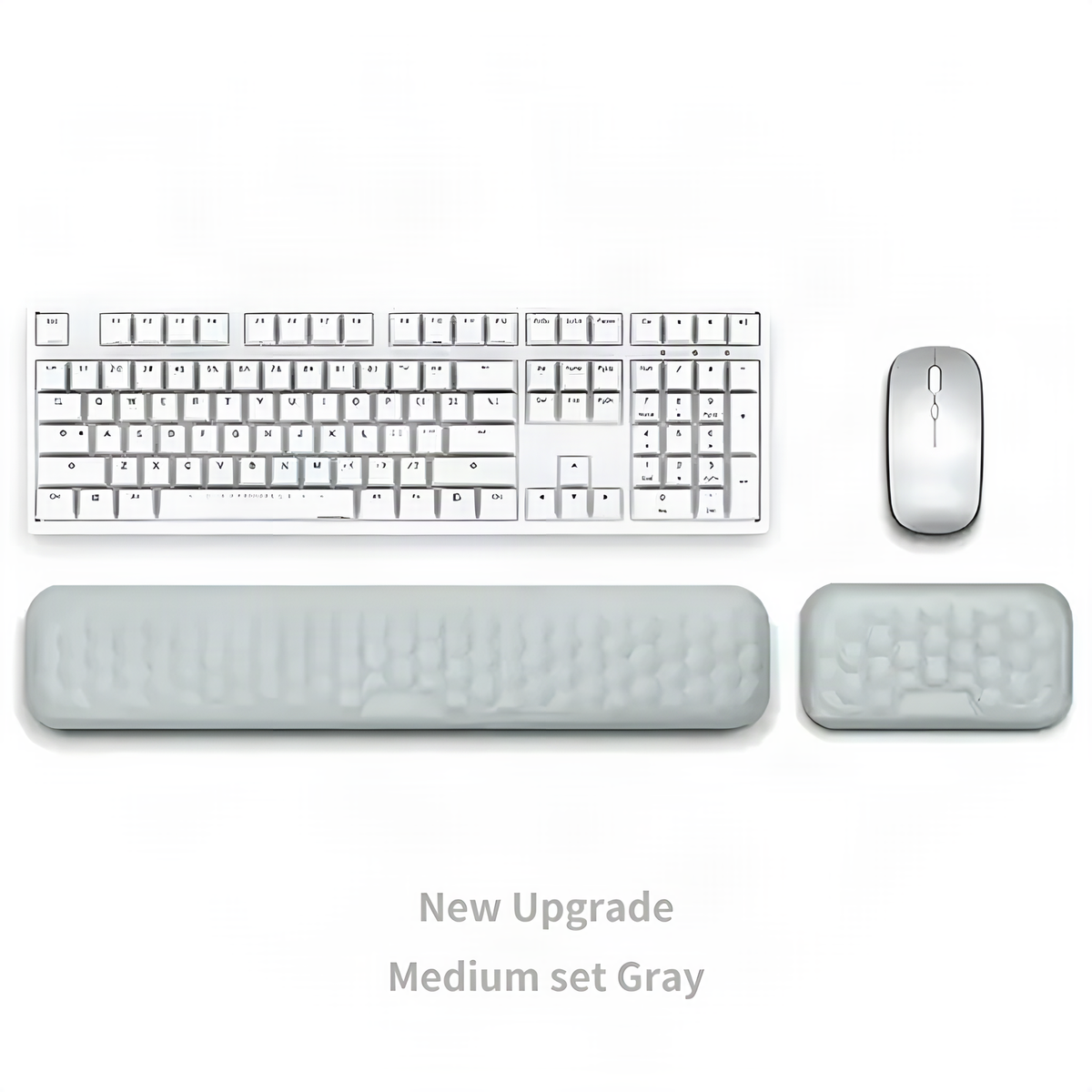 Memory Foam Keyboard and Mouse Wrist Rests
