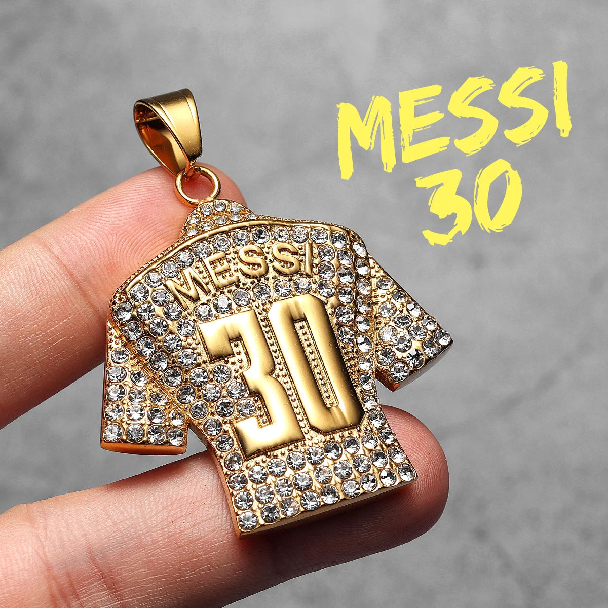 Football(soccer) Jersey Pendant Necklace – Player-Inspired Sports Jewelry