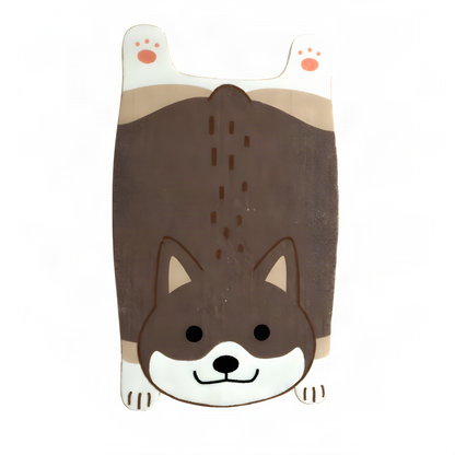 Dog-Shaped PVC Door Mat