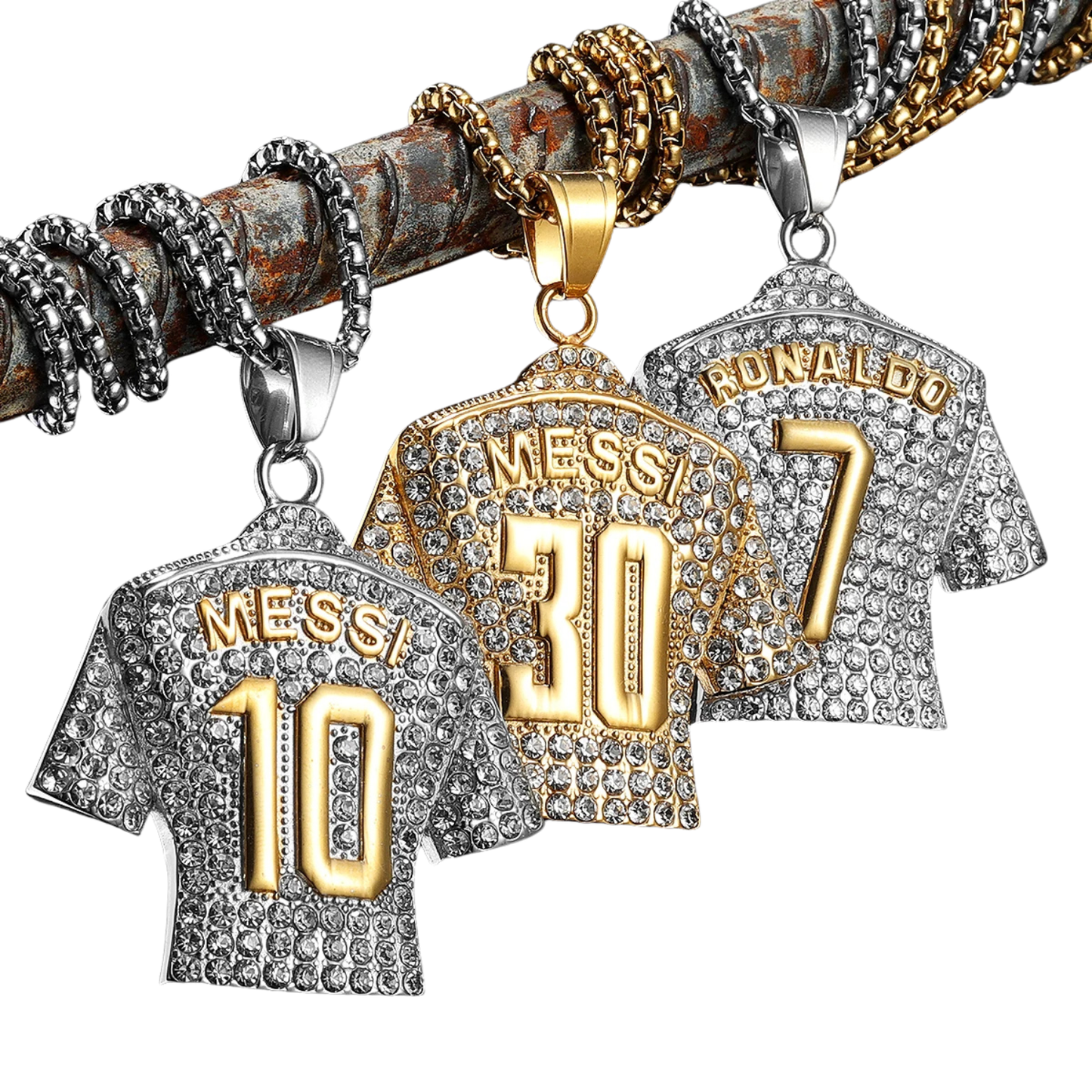 Football(soccer) Jersey Pendant Necklace – Player-Inspired Sports Jewelry