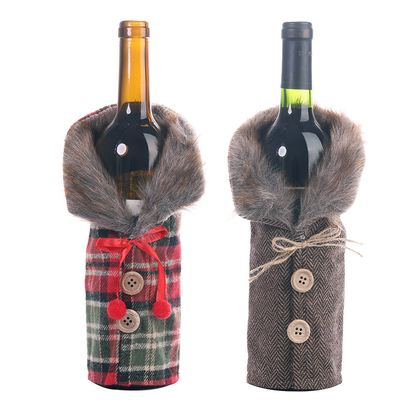 Christmas Skirt Wine Bottle Cover