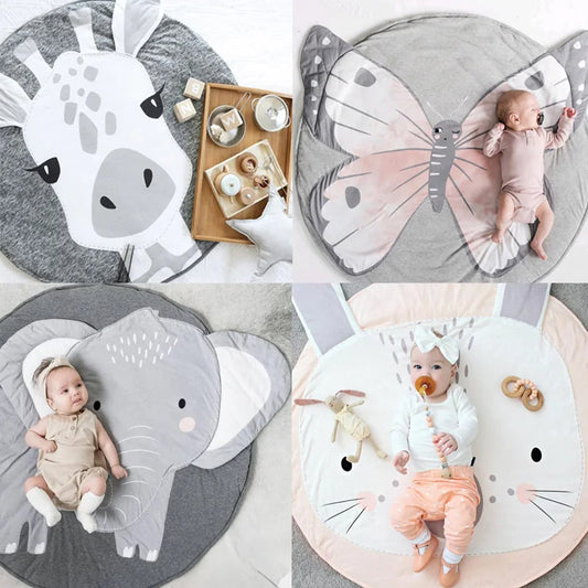 Tapis de jeu bébé Animaux de dessin animé