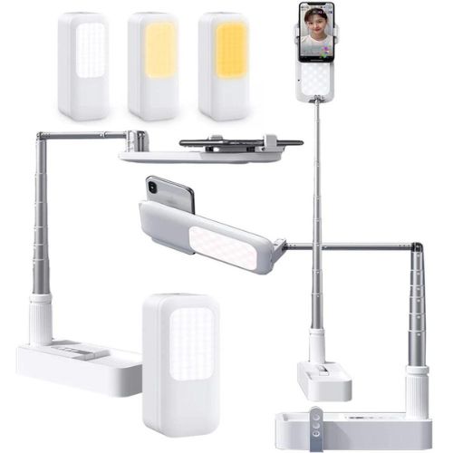 Soporte plegable para teléfono para transmisiones en vivo