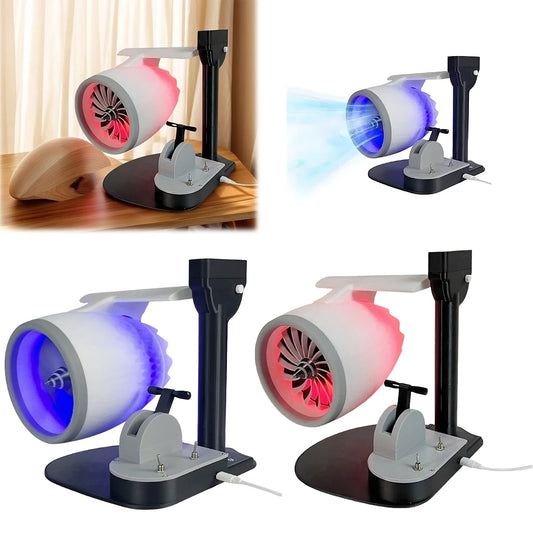 Humidificador de ventilador de motor a reacción