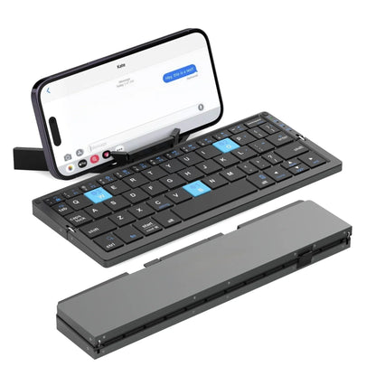 Mini teclado Bluetooth plegable