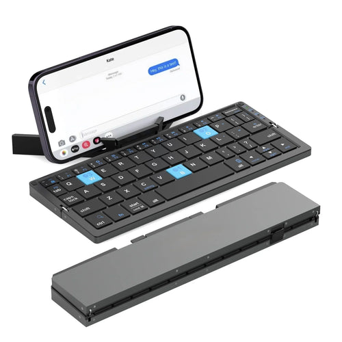 Mini teclado Bluetooth plegable