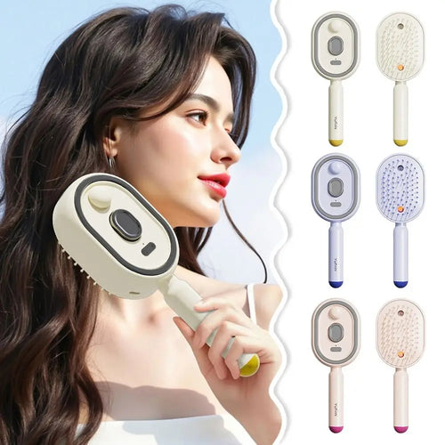 Peine masajeador rociador eléctrico duradero para el cuidado del cabello