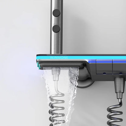 Conjunto de sistema de termostato para ducha de lujo