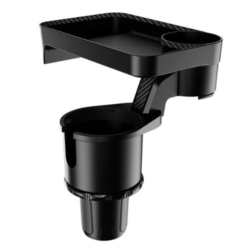 Portavasos multifuncional para coche con bandeja