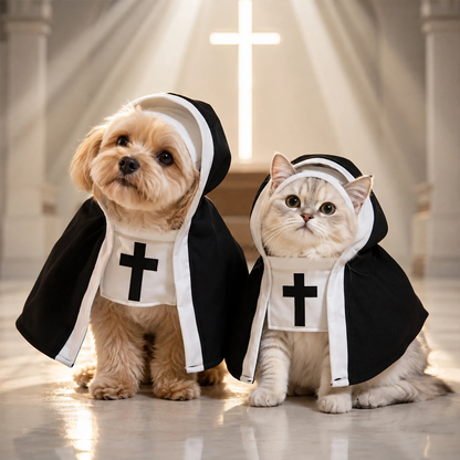 Pet Nun Costume
