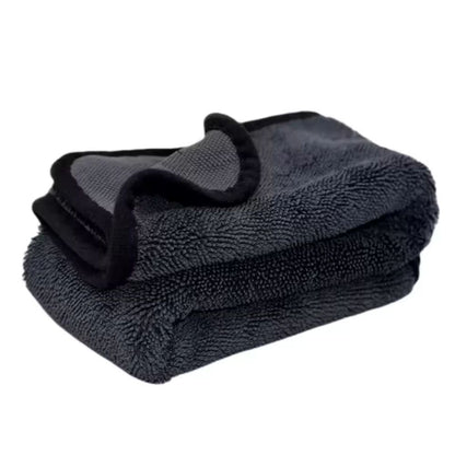 Toalla de microfibra de rizo de 1200GSM para secado de coches