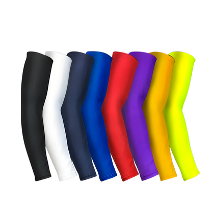 Single Sports Arm Sleeve with Grip Band