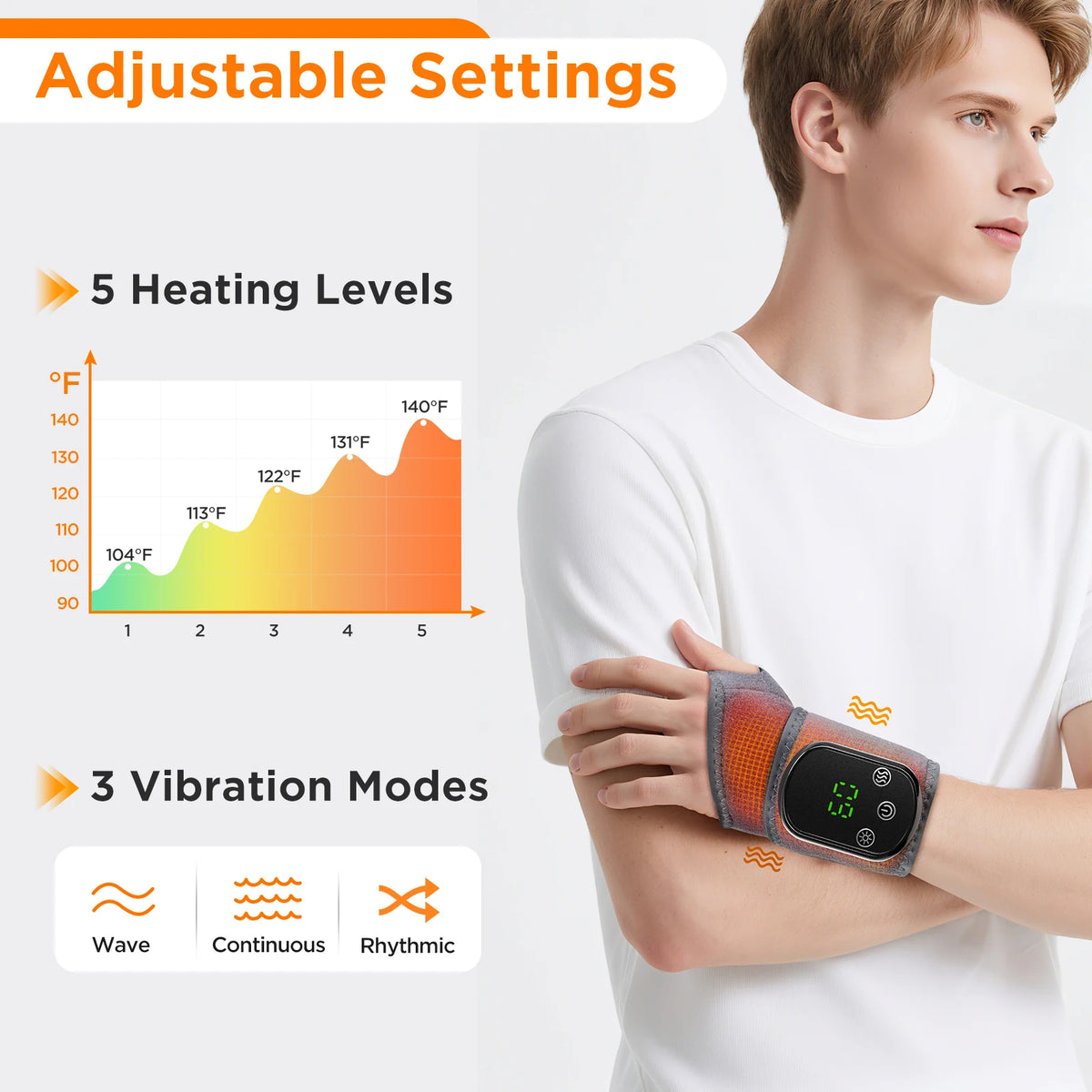 Ankle Heater and Vibrator