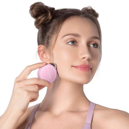 Dispositivo facial de microcorriente