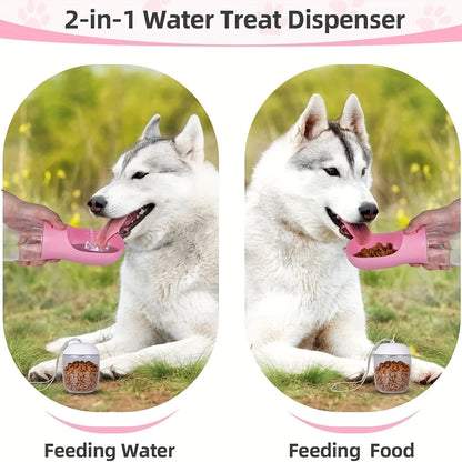 Bouteille d'eau portable pour animaux de compagnie