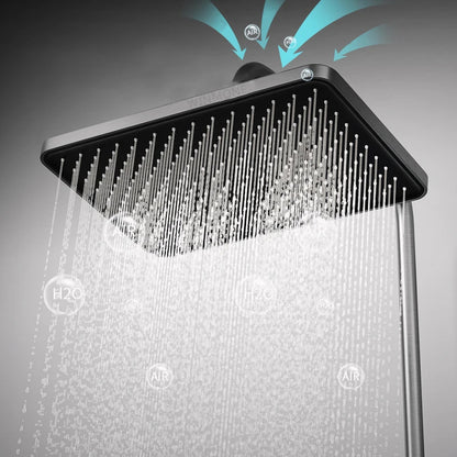 Conjunto de sistema de termostato para ducha de lujo
