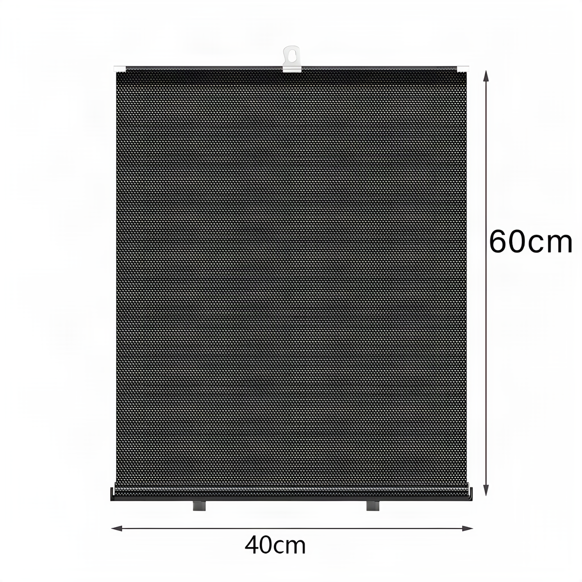 Suction-Cup Roller Window Shade