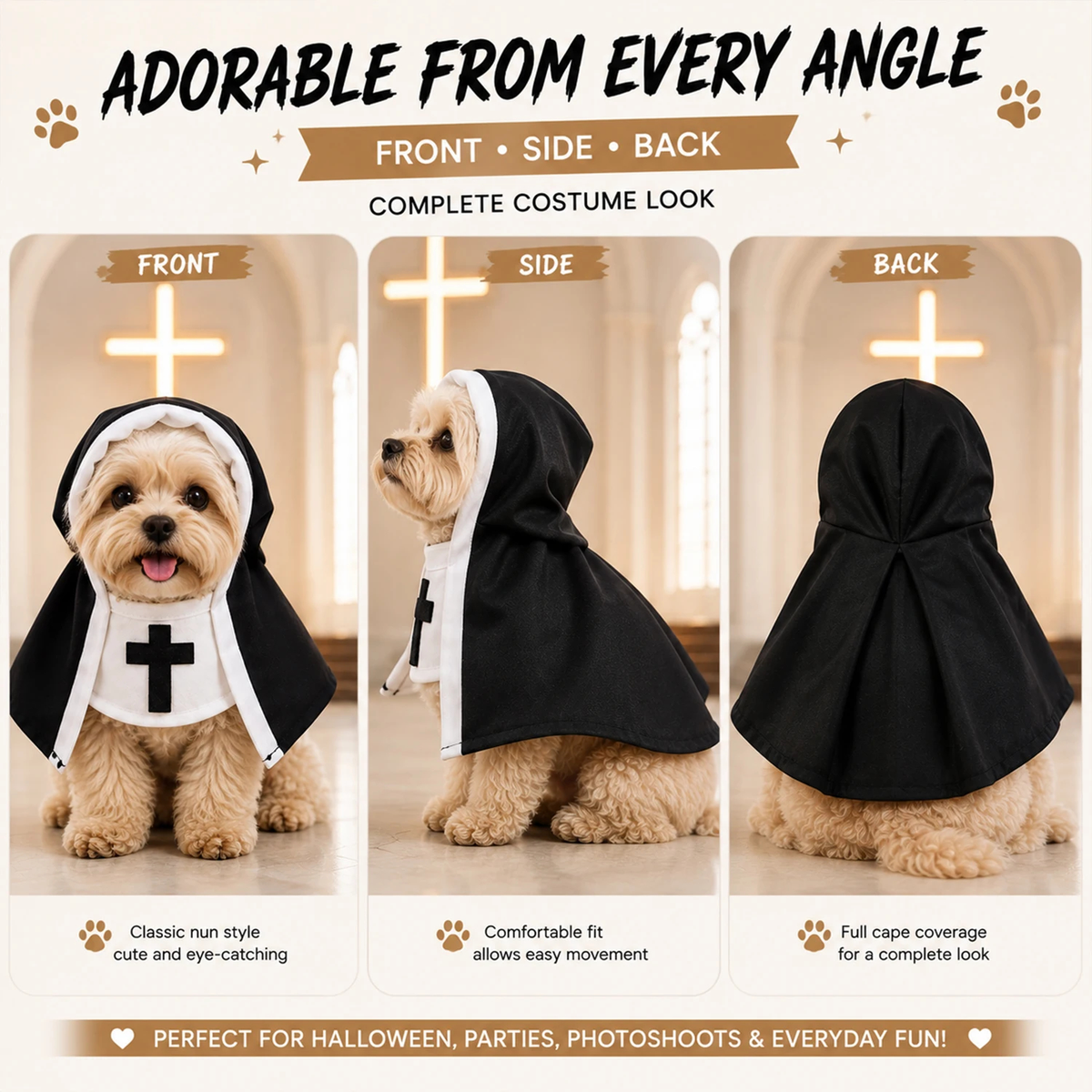 Pet Nun Costume
