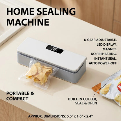 Sellador de Bolsas de Cocina