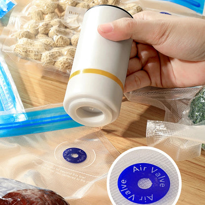 Bolsas de alimentos selladas al vacío para almacenamiento de alimentos