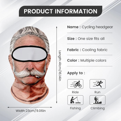 Grandpa Face Balaclava