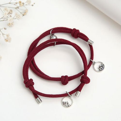 Pulsera magnética para parejas
