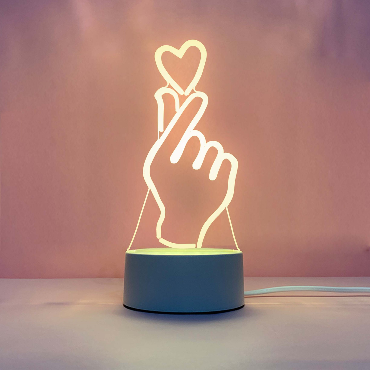 Engraved Acrylic LED Night Light