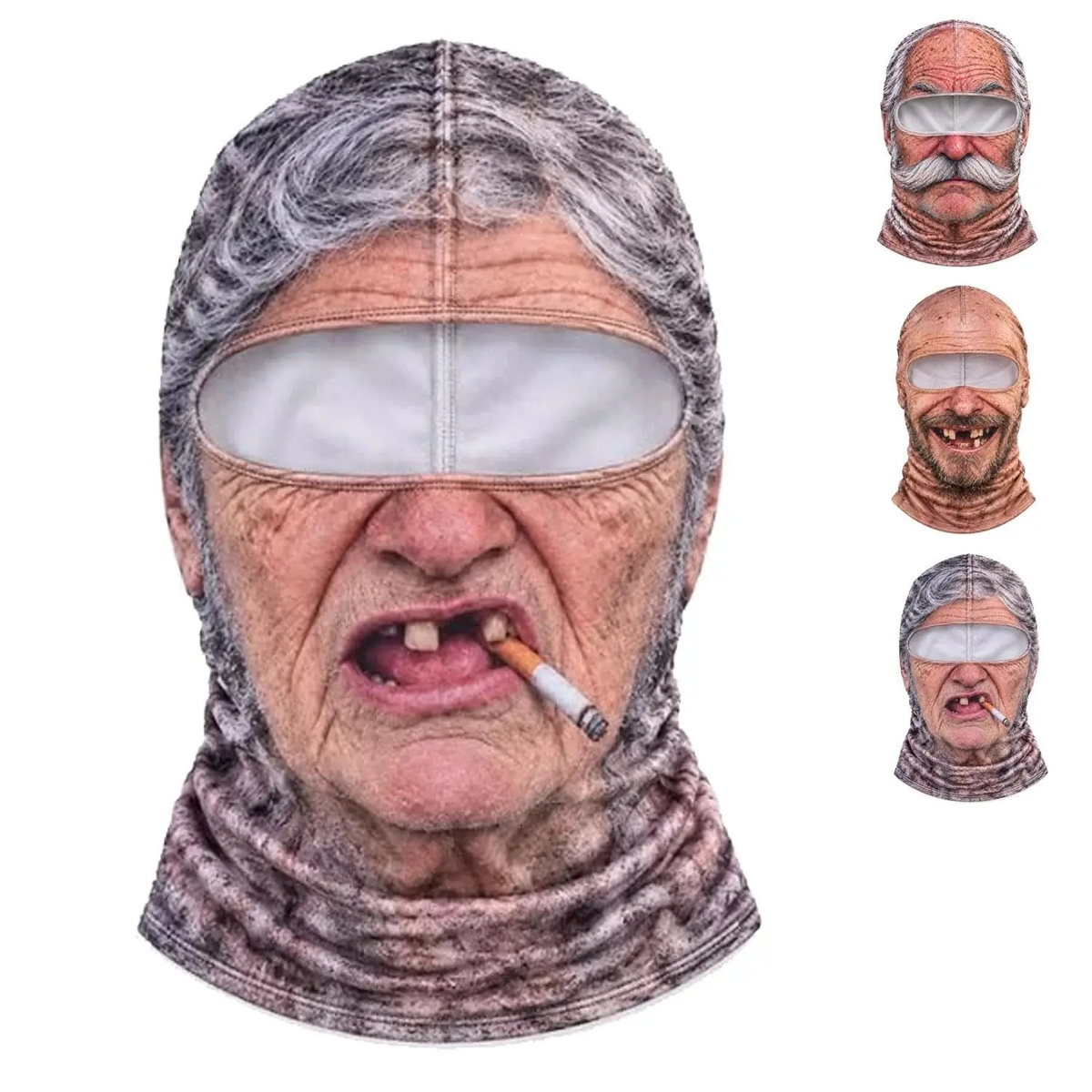 Grandpa Face Balaclava