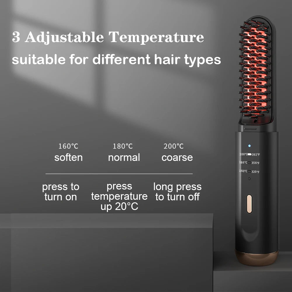 Alisador de Barba Inalámbrico para Hombre