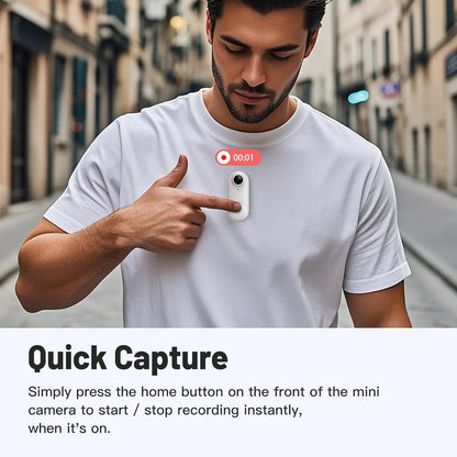 Portable 4K POV Mini Camera