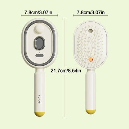 Peine masajeador rociador eléctrico duradero para el cuidado del cabello