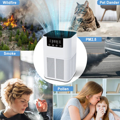 Purificador de aire doméstico con filtro HEPA
