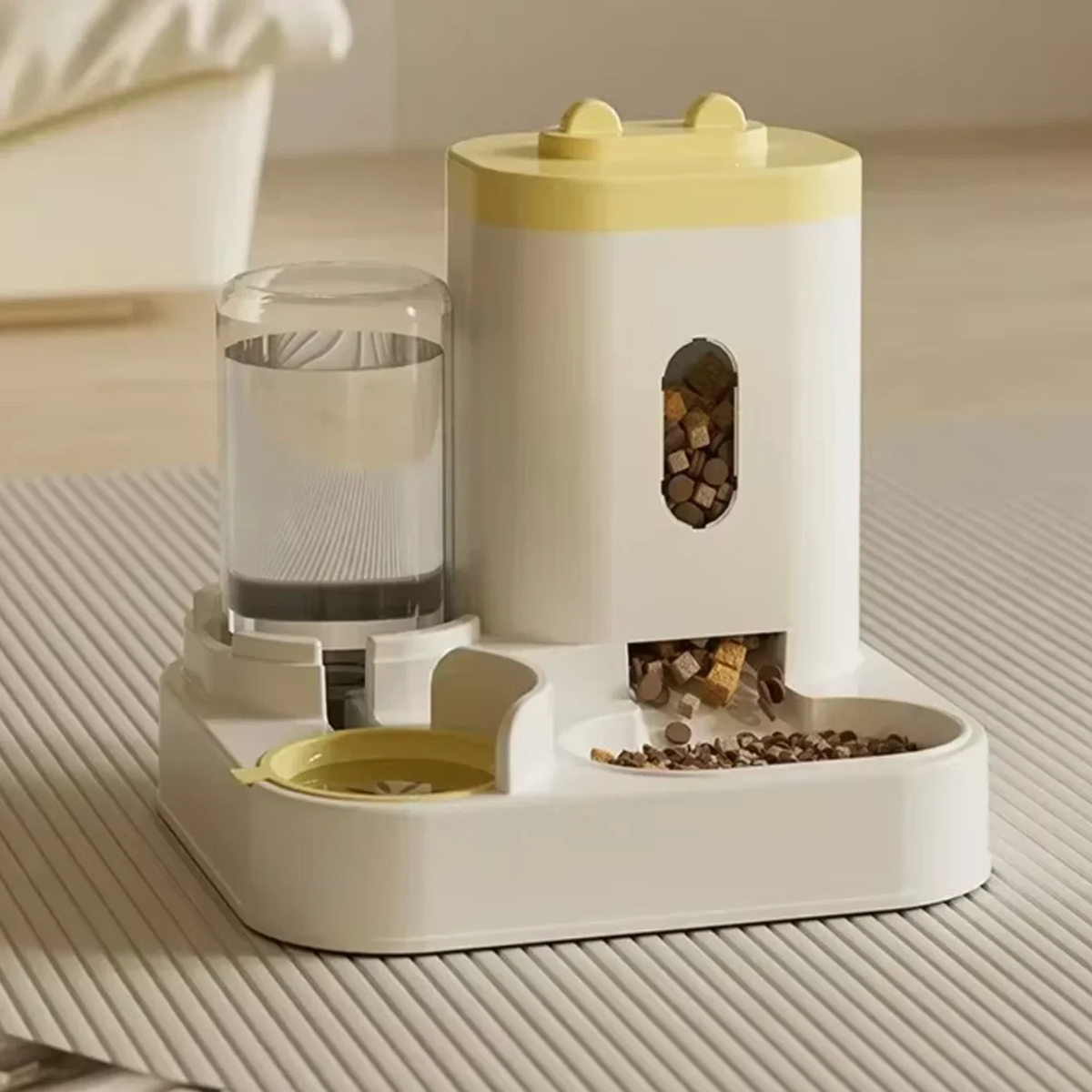 Gravity Pet Feeding and Water Station