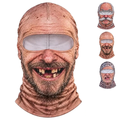 Grandpa Face Balaclava