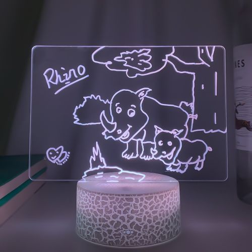 Luz nocturna regrabable