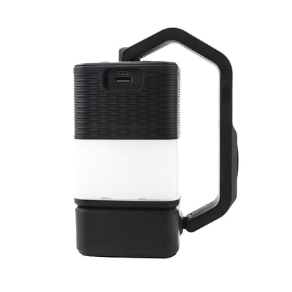 Haut-parleur portable USB LED compatible Bluetooth pour lampes de camping
