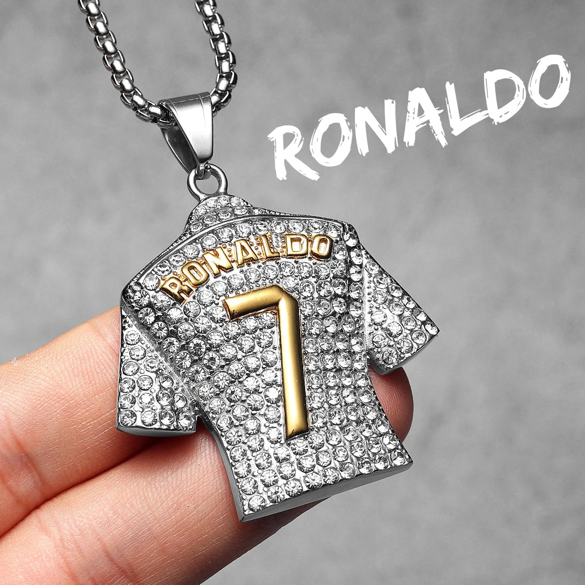 Football(soccer) Jersey Pendant Necklace – Player-Inspired Sports Jewelry