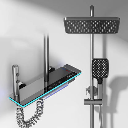 Conjunto de sistema de termostato para ducha de lujo