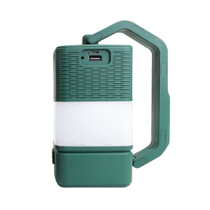 Haut-parleur portable USB LED compatible Bluetooth pour lampes de camping