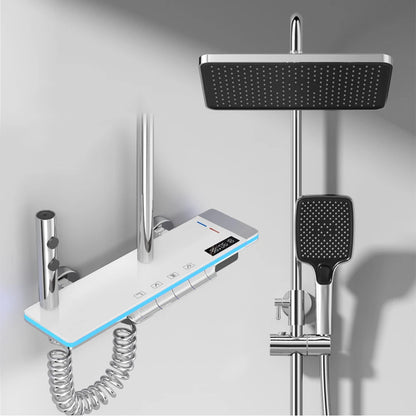 Conjunto de sistema de termostato para ducha de lujo