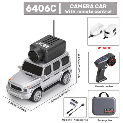 Mini coche RC con cámara FPV