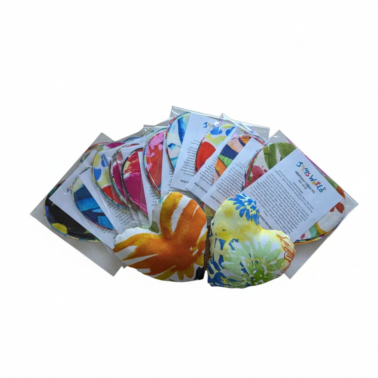 Kit de mini almohadas de corazón, juego de 6 - SURT.