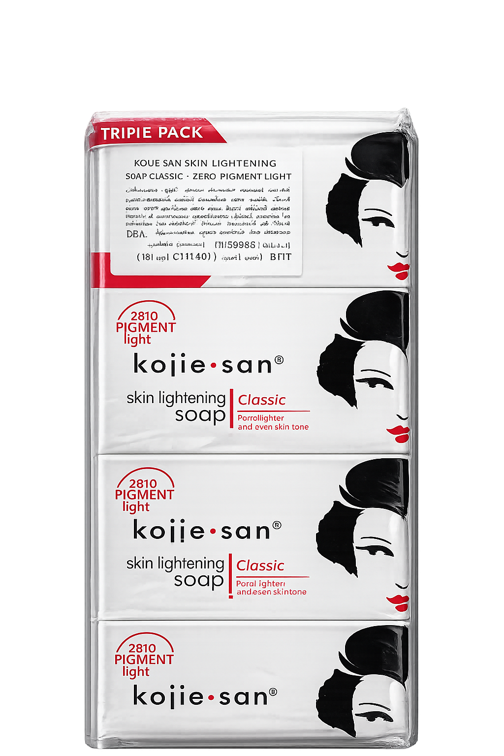 SAVON ÉCLAIRCISSANT KOJIE SAN ORIGINAL 3 pc