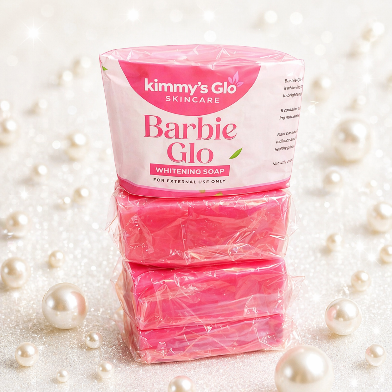 Jabón en barra Barbie GLO para rostro y cuerpo